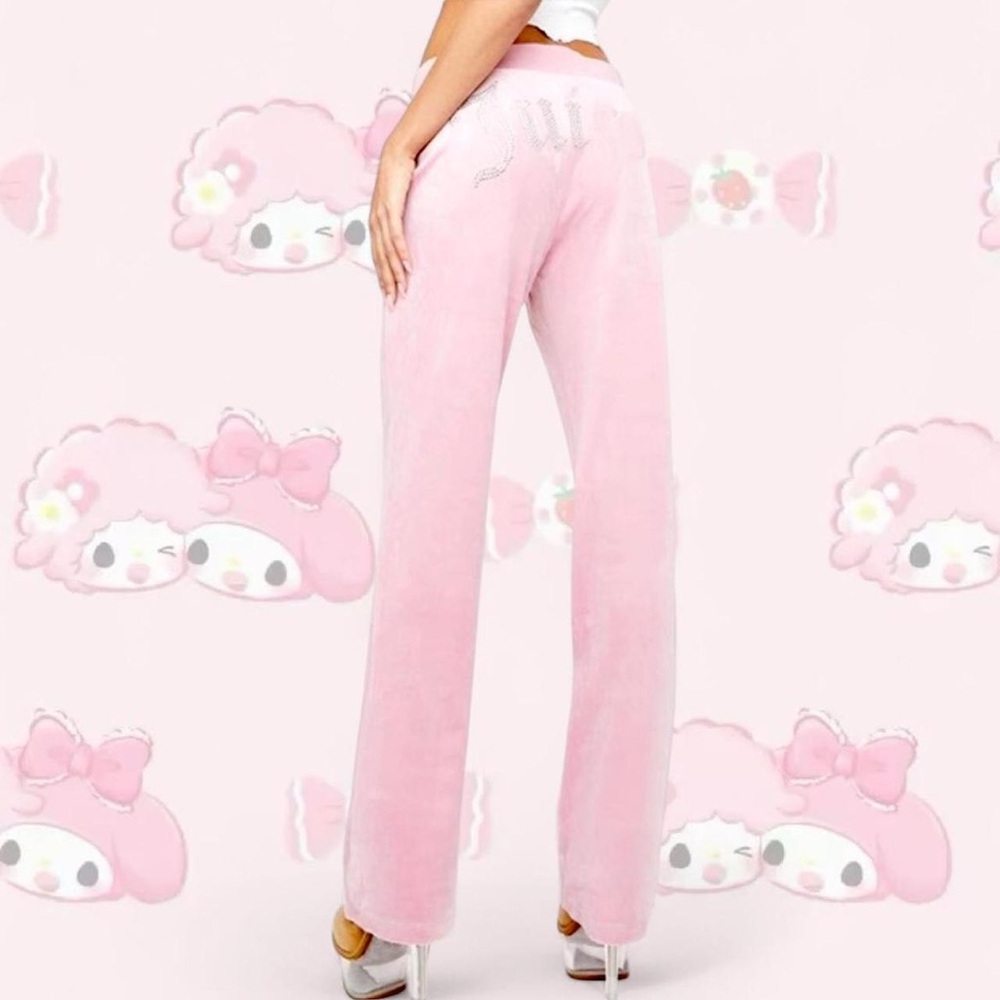 Juicy Couture 🌸 Bubblegum Pink Velour Pants
